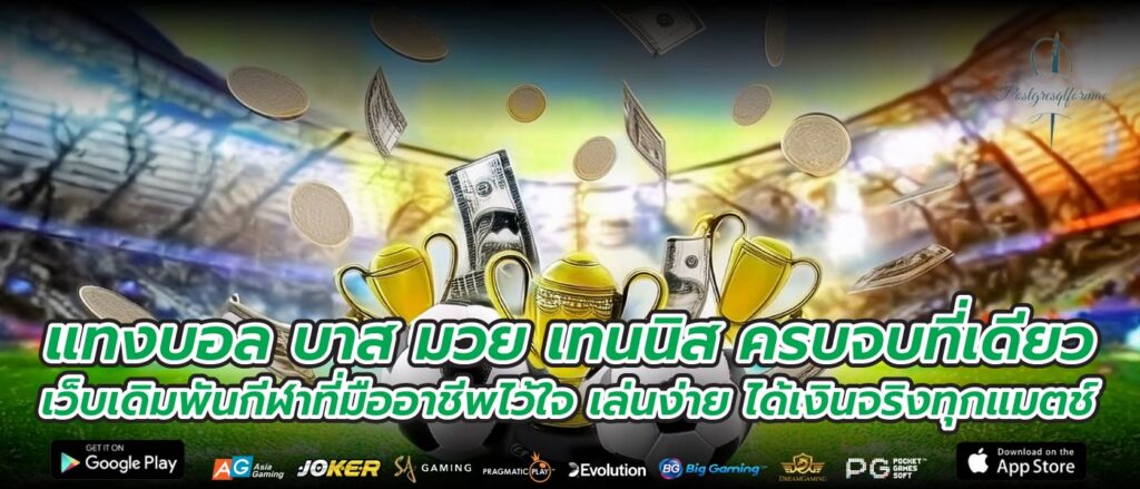 แทงบอล บาส มวย เทนนิส ครบจบที่เดียว เว็บเดิมพันกีฬาที่มืออาชีพไว้ใจ เล่นง่าย ได้เงินจริงทุกแมตช์